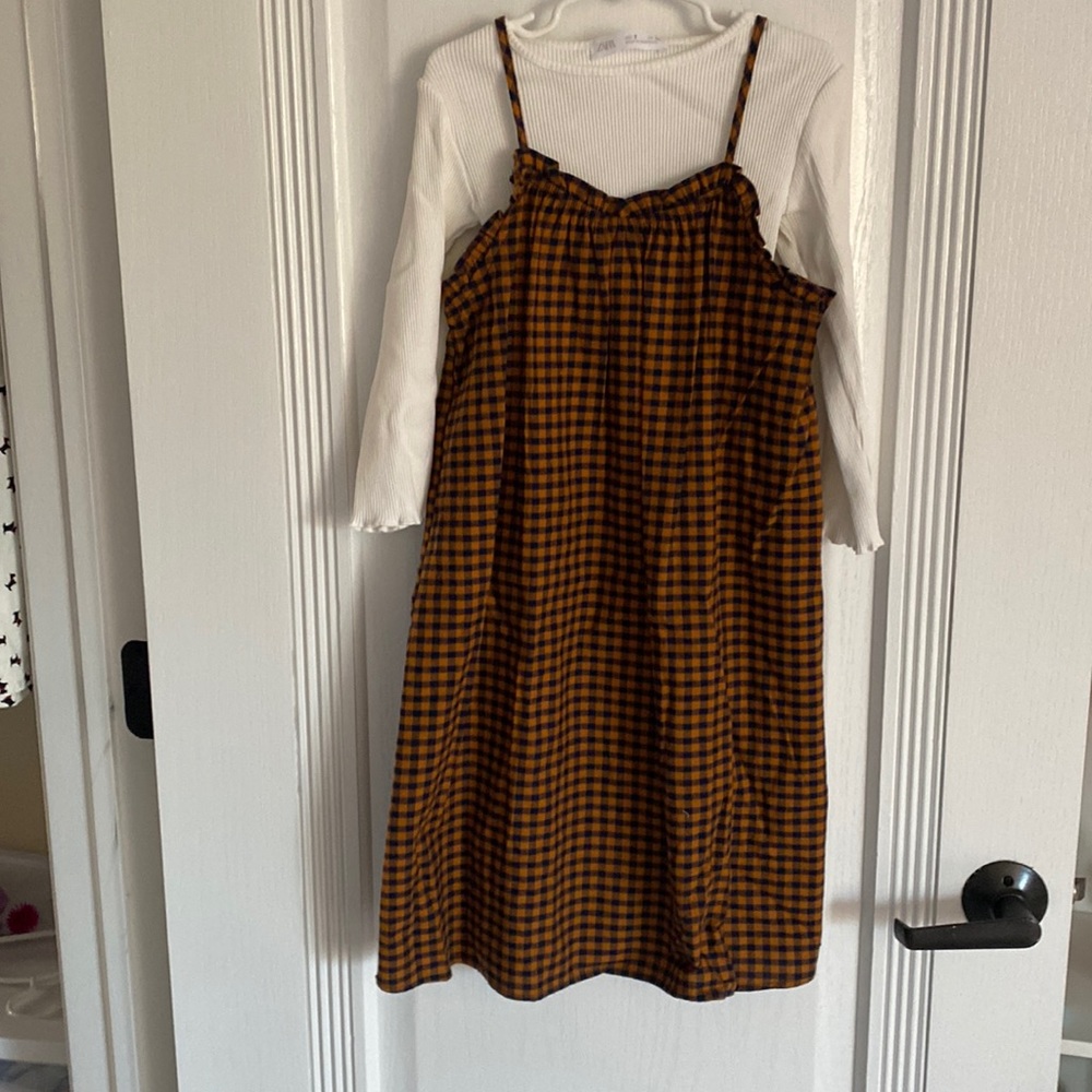 zara girls jumper and top size 7